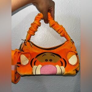 Winnie the Pooh Tigger Plush Cosplay Crossbody Bag